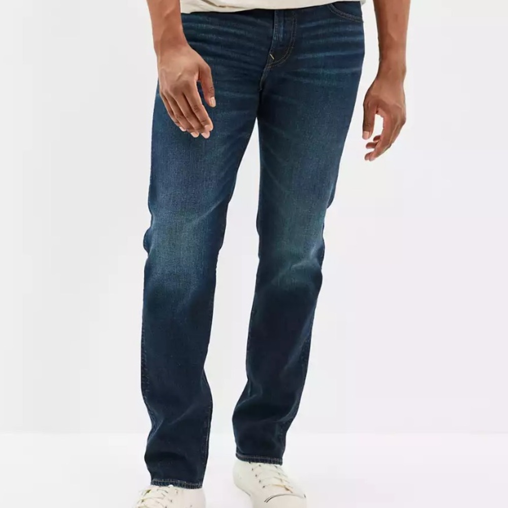 American Eagle Original Straight Dark Indigo Size 32x34